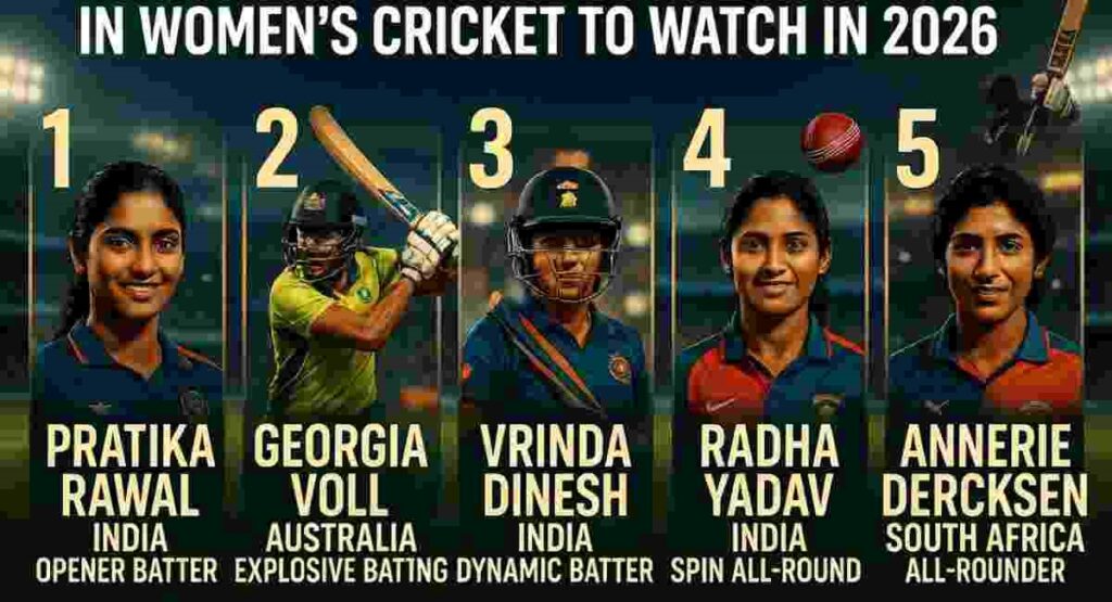 rising stars women cricket 2026