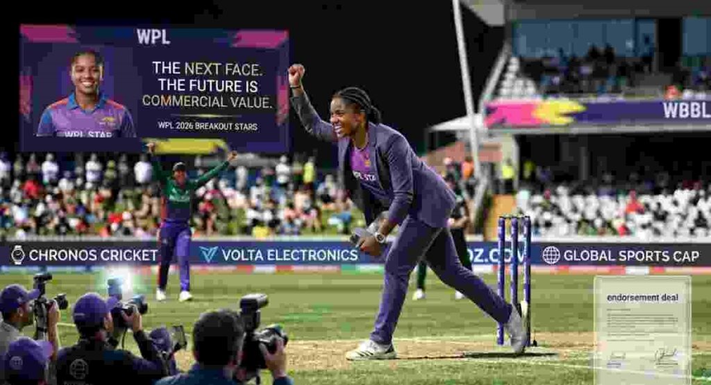 women cricket brand endorsements commercial value 2026