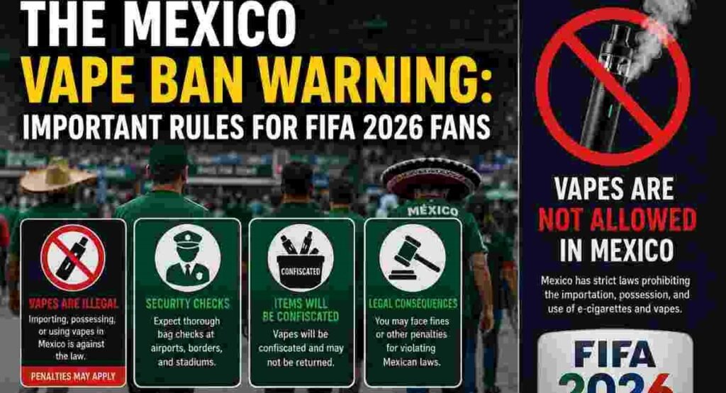mexico vape ban warning fifa 2026