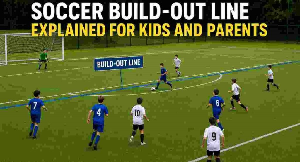 soccer build out line