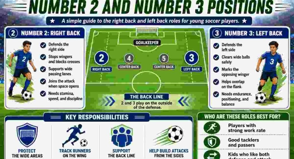 soccer positions 2 and 3 fullbacks