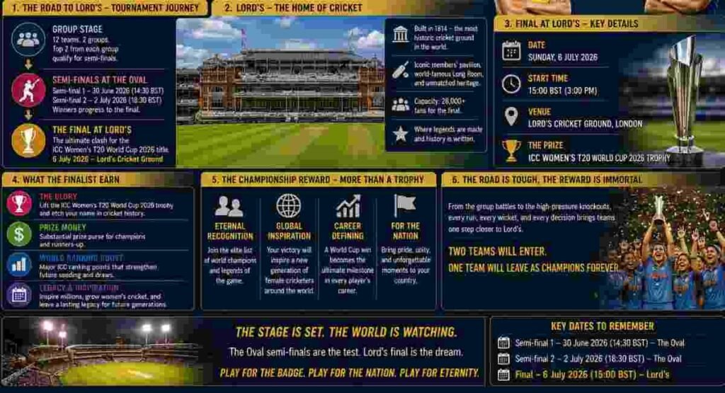 the road to lords and the championship reward