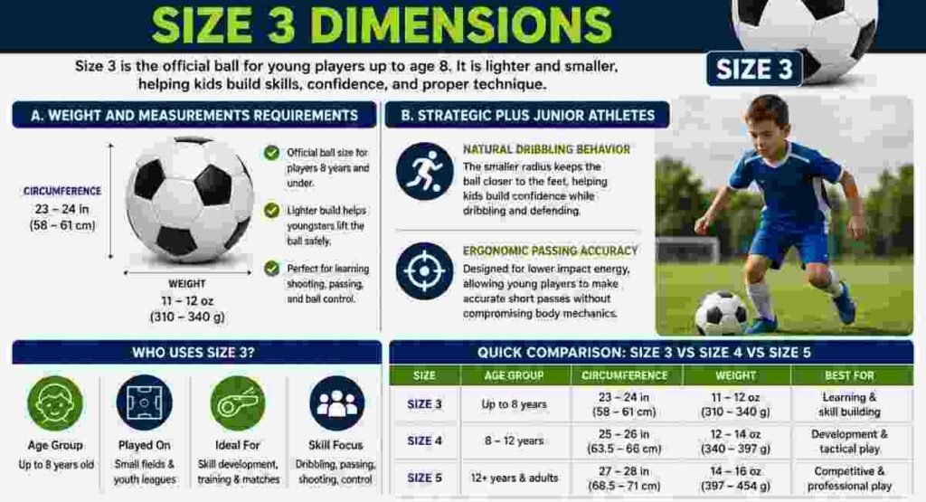 youth soccer ball size 3